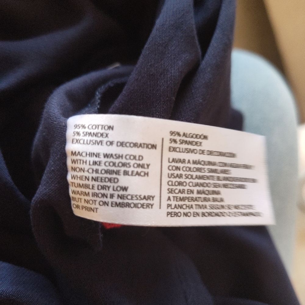 U.S Polo Assoc. New! Navy Casual Fun Dress Size Large - Picture 3 of 6